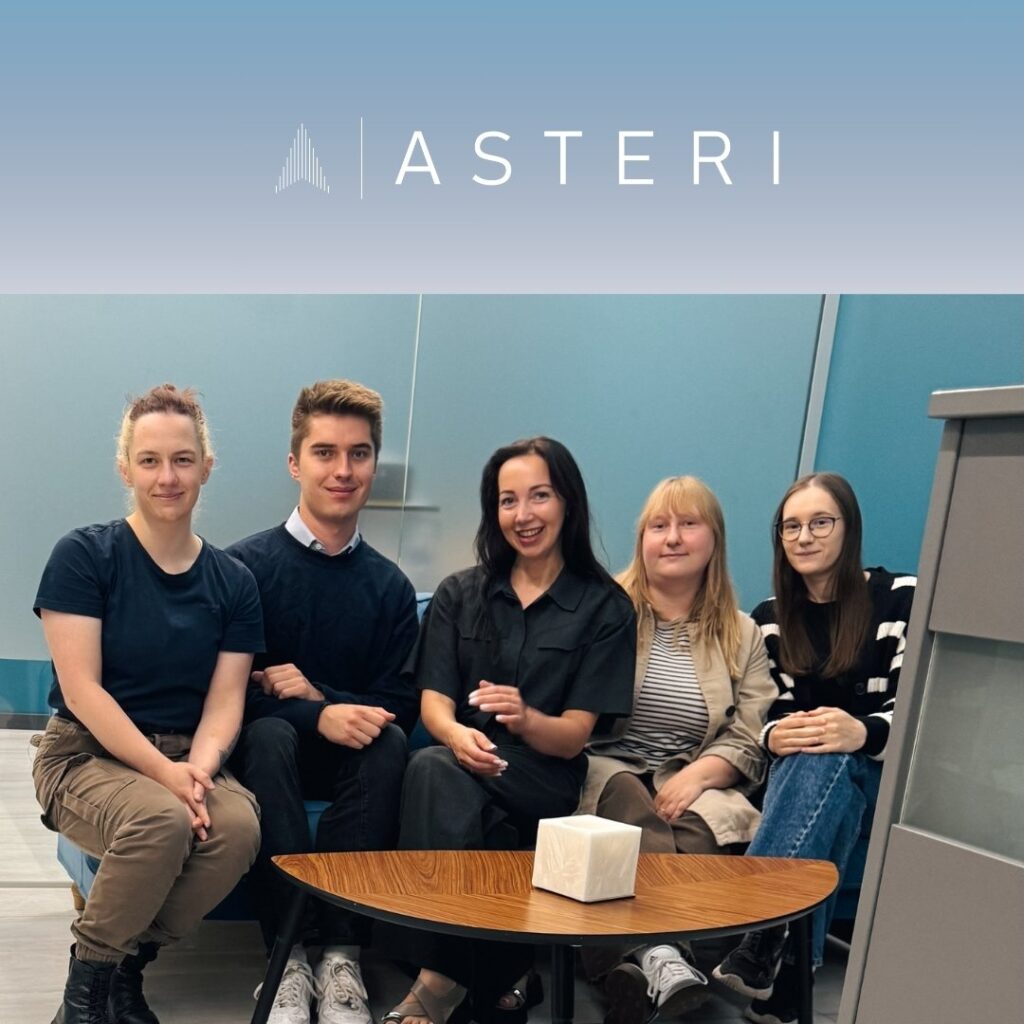 Asteri team includes a Lithuanian-American trainee in the LAC LISS programme